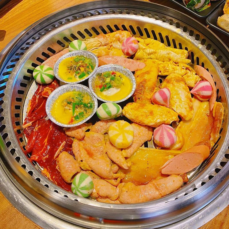 Buffet Hải Sản Lẩu Nướng Seoul Garden