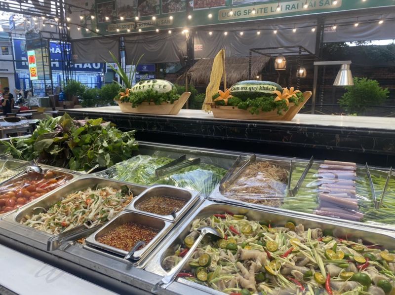 Buffet Tê tê Hải Sản