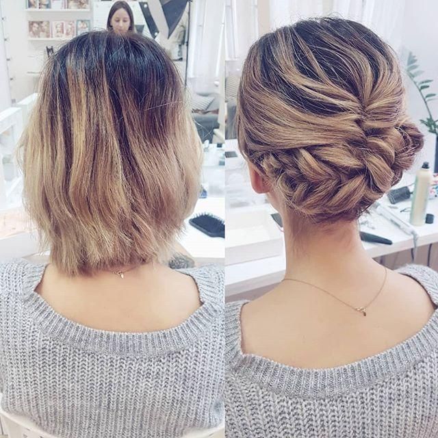 Kiểu tóc búi tết lãng mạn