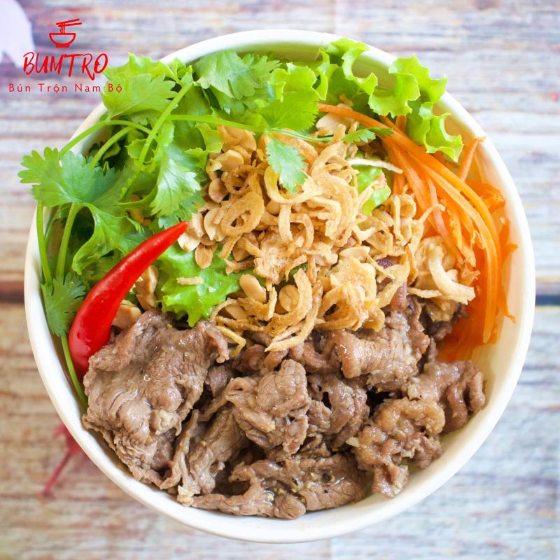 BumTro - Bún Trộn Nam Bộ