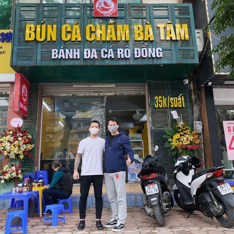 ﻿﻿Bún Cá Chấm Bà Tâm