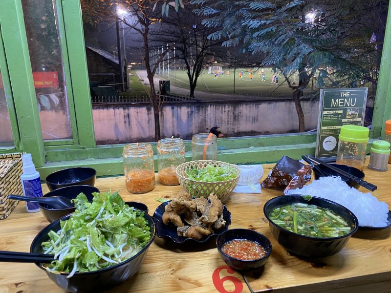 Bún Cá Chấm Giòn