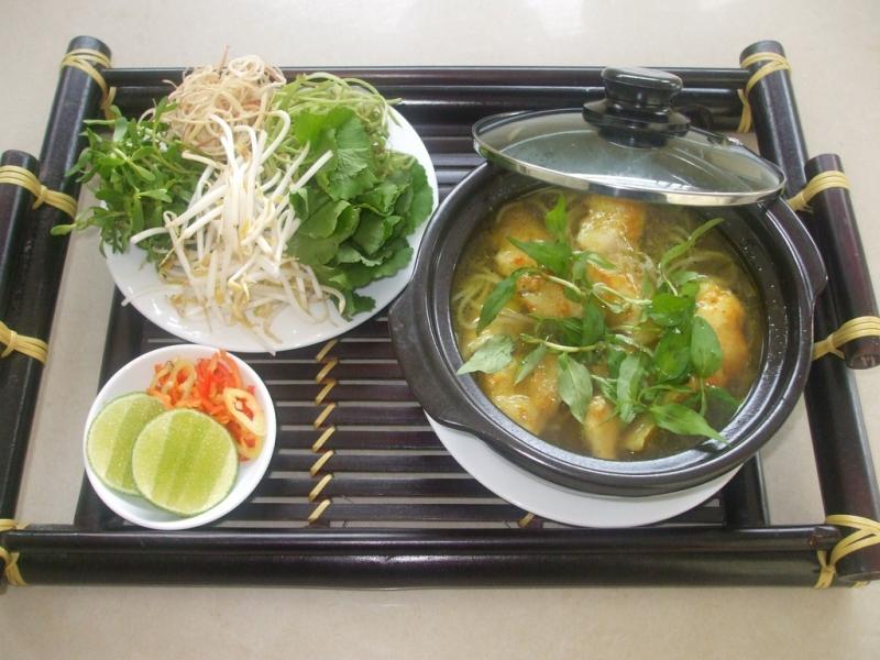 Bún cá Kiên Giang.