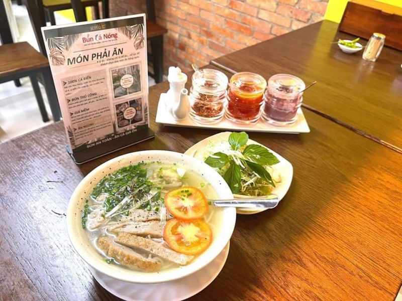 Bún Cá Nóng - Đặc sản Nha Trang