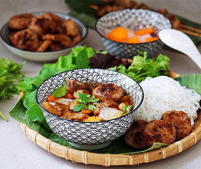 Bún chả món ăn đặc trưng miền Bắc