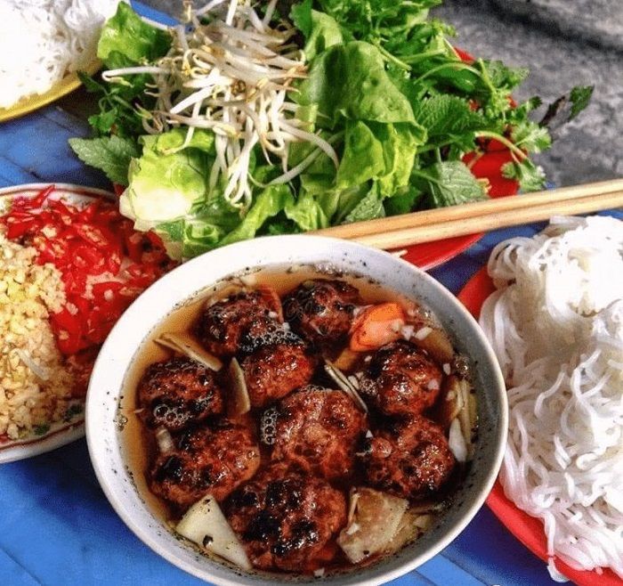 Bún chả là thức quà sáng được ưa chuộng