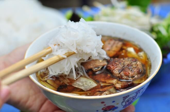 Bún chả Nam Định.