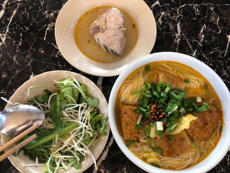 Bún chả cá bà Phiến