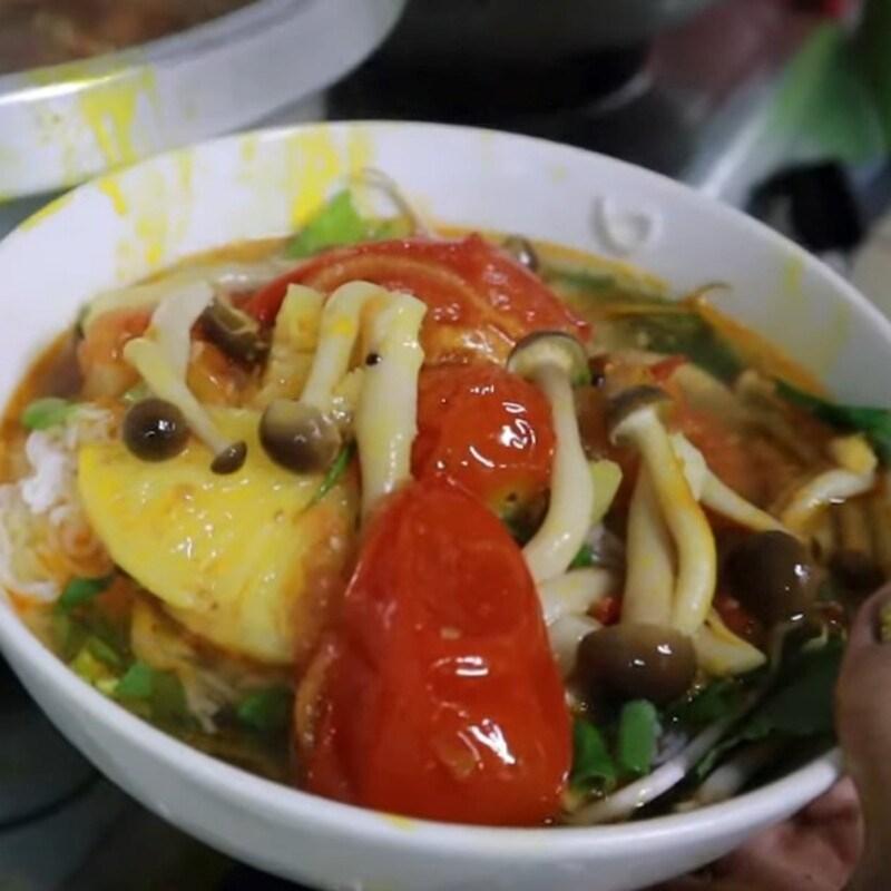 Bún chả cá chay