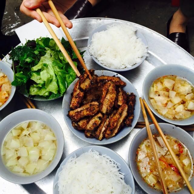 Bún Chả Que Tre Bạch Mai