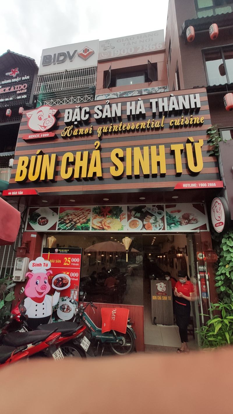Bún chả - Bún Chả Sinh Từ