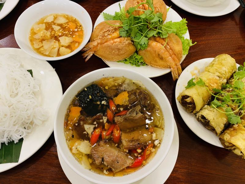 Bún chả - Bún Chả Sinh Từ