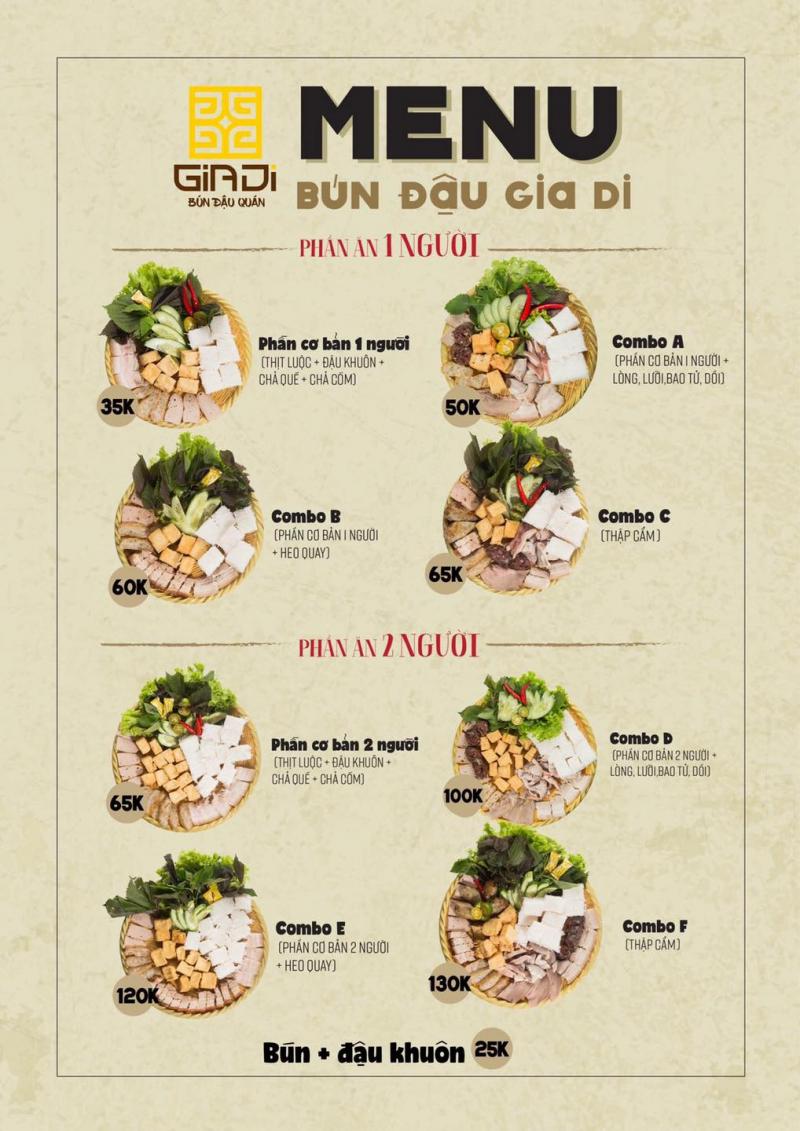 Bún Đậu Gia Di CN Quảng Ngãi