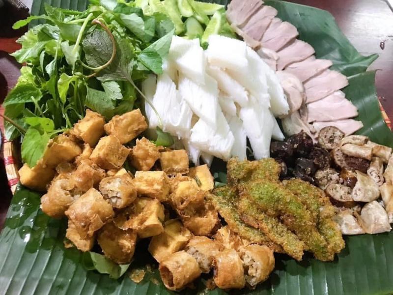 Bún đậu mắm tôm hương Bắc đậm đà