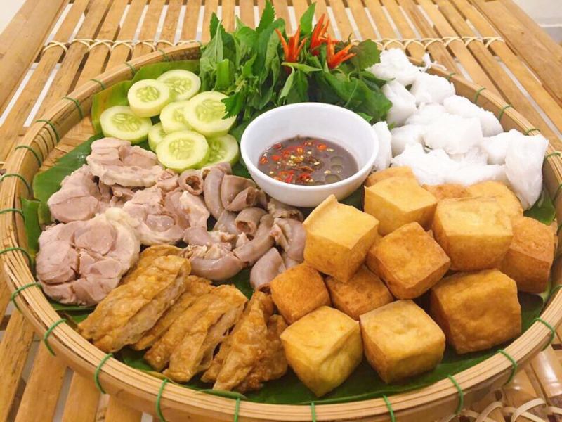 Bún Đậu Mắm Tôm Bờm