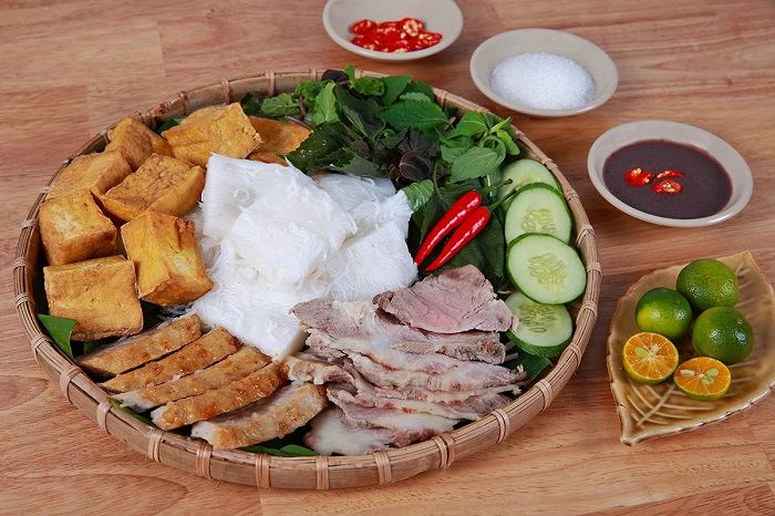 Bún Đậu Mắm Tôm Hương Sếu
