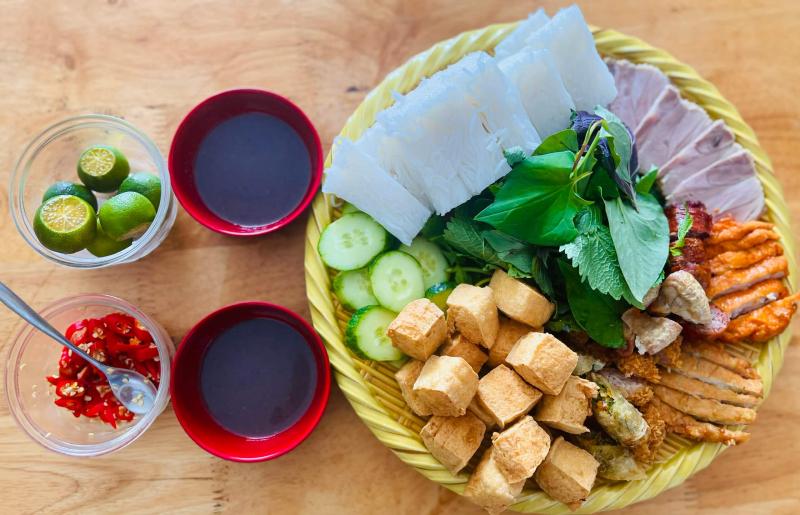 Bún đậu mẹt Lĩnh Nam