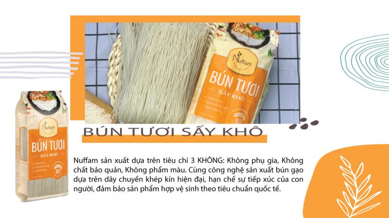 Bún gạo Nuffam