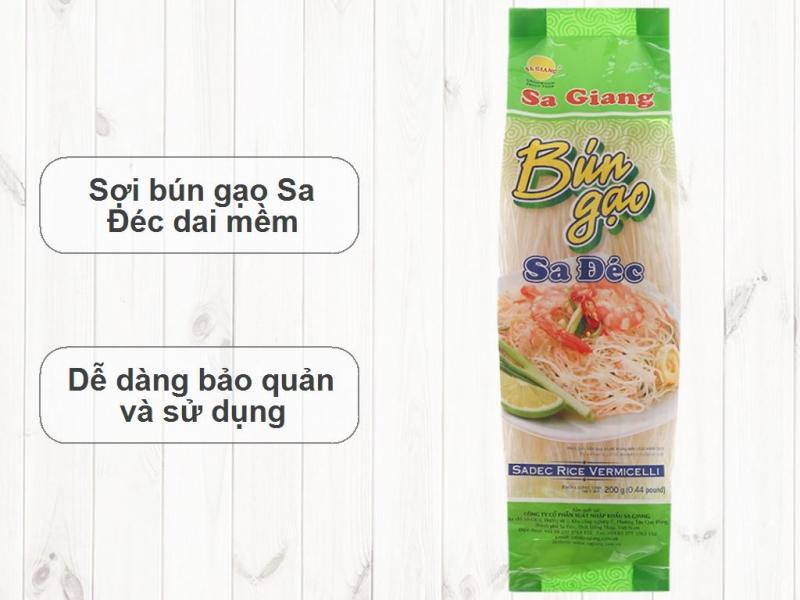 Bún gạo Sa Đéc Sa Giang