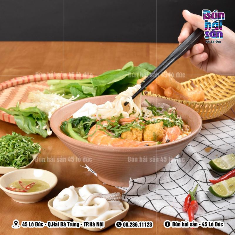 Bún Hải Sản - 45 Lò Đúc