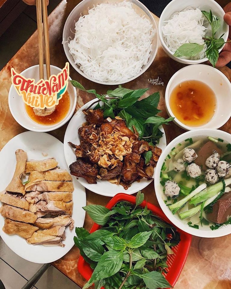 Bún miến ngan Minh Thu