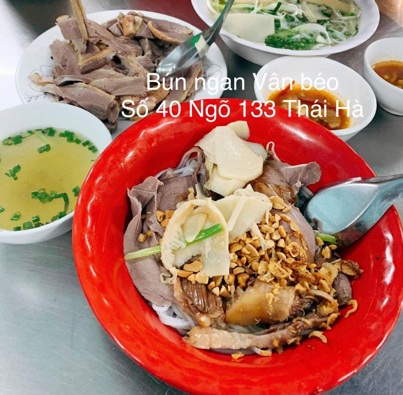 Bún ngan Vân Béo