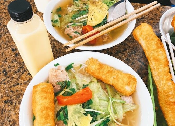 Bún sườn chua Xã Đàn