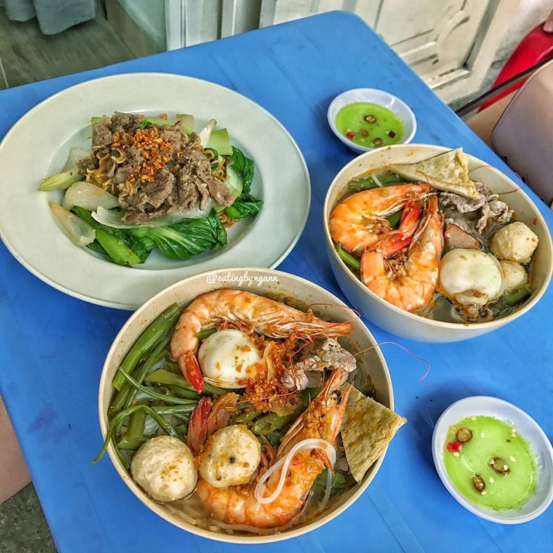 Bún Thái - Kiểu Hongkong - Bà Hạt