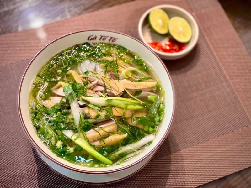 Bún Thang Gà Tố Tố