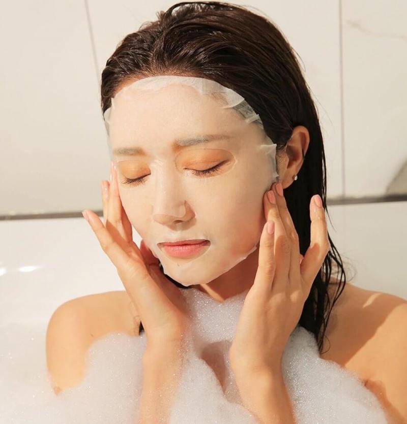 Bước 5: Đắp mặt nạ