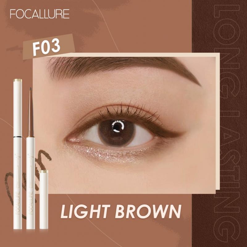 Bút chì kẻ mắt Focallure đầu mảnh 1.7mm chống thấm nước lâu trôi 1g