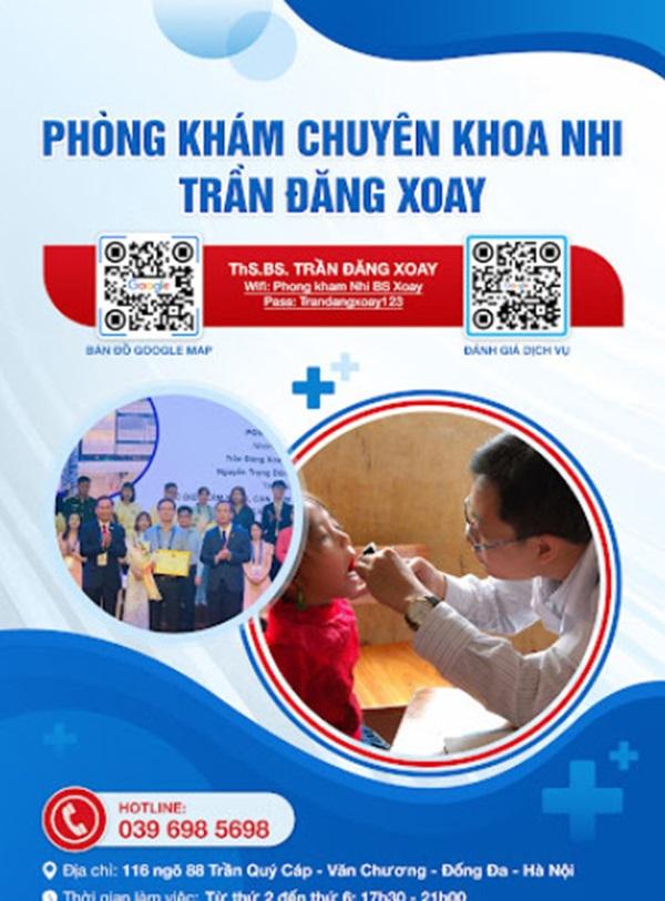 Phòng khám Nhi Bác sĩ Xoay