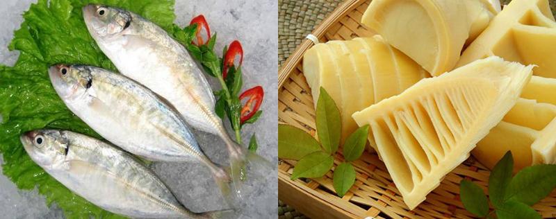 Cá bạc má kho măng