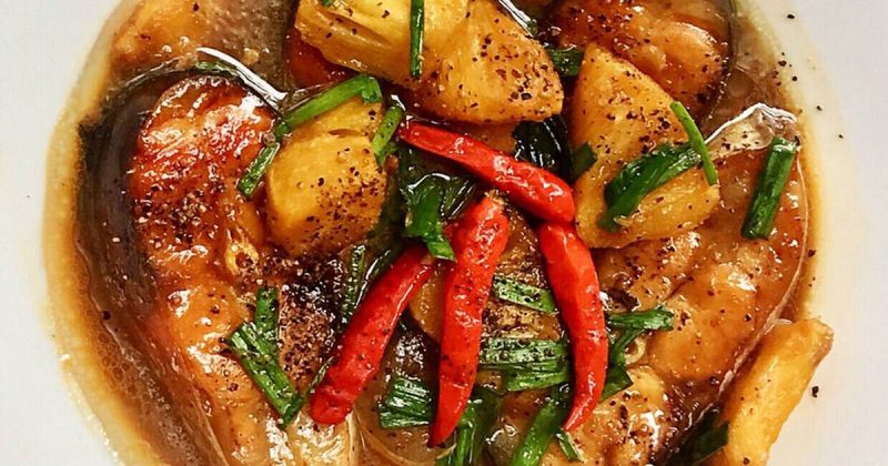 Cá basa kho thơm