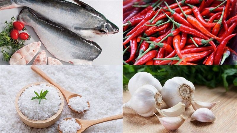 Cá basa nướng muối ớt