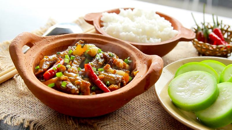 Cá bống khô riềng