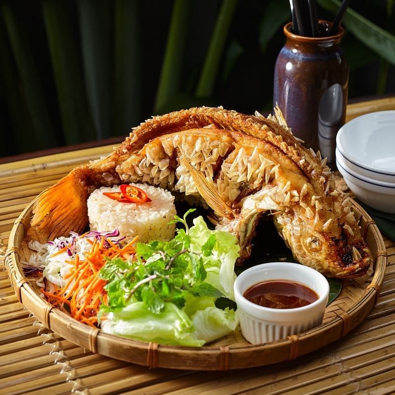 Cá chép chiên giòn- món ăn dân dã mà khó cưỡng