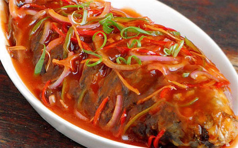 Cá chép giòn sốt cà chua