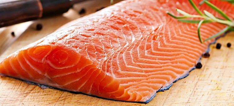 Cá hồi rất tốt cho phổi
