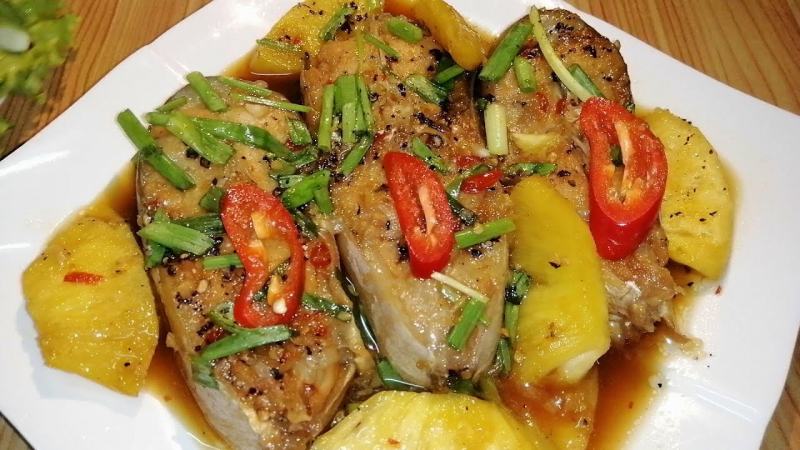 Cá hú kho thơm