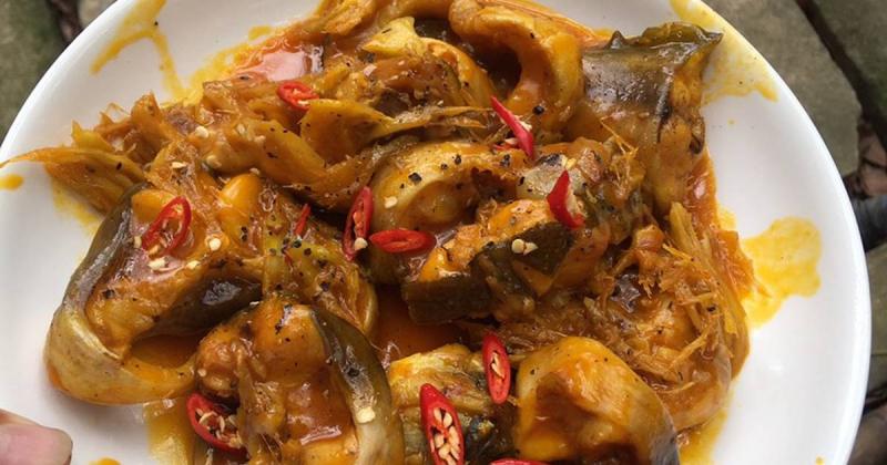 Cá lăng kho riềng