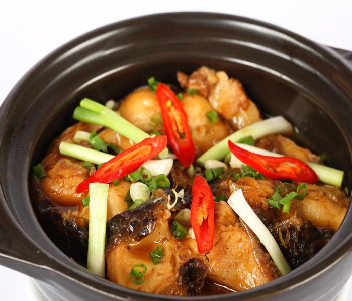 Cá lăng kho riềng