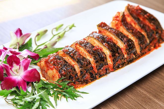 Cá lóc nướng sa tế