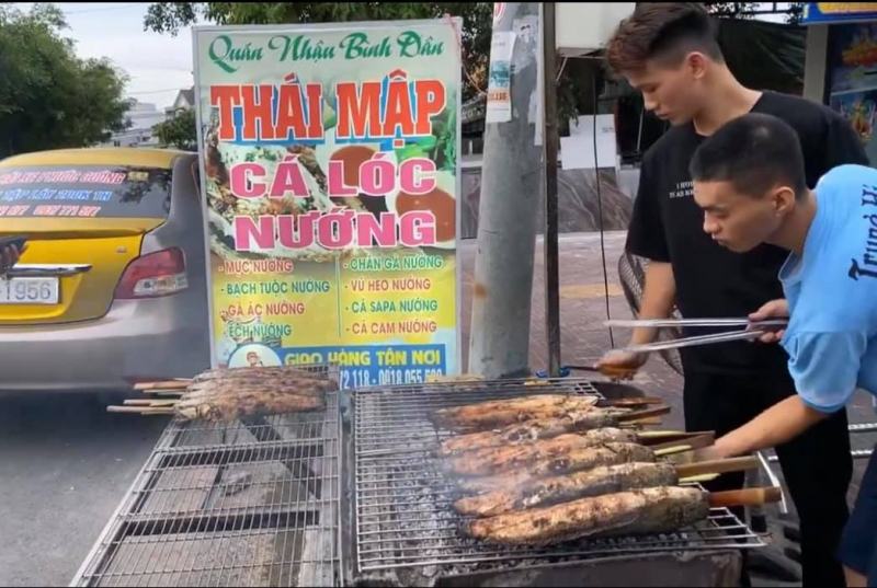 Cá Lóc Nướng Thái Mập
