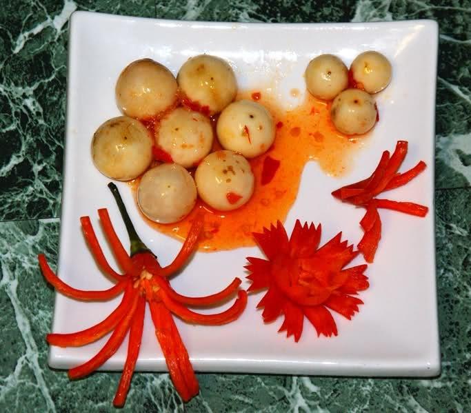 Cà  cốm muối xổi ở Nghệ An