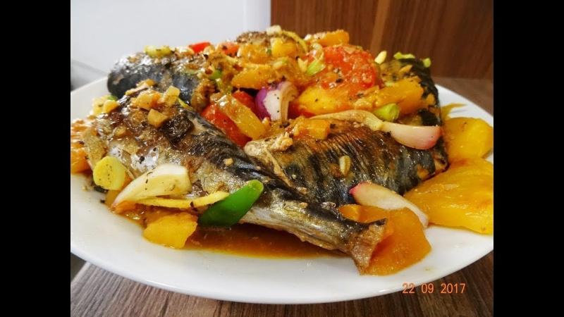 Cá nục kho dứa