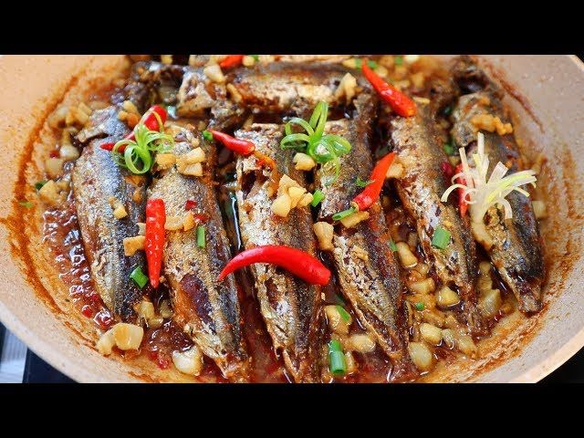 Cá nục kho tỏi ớt