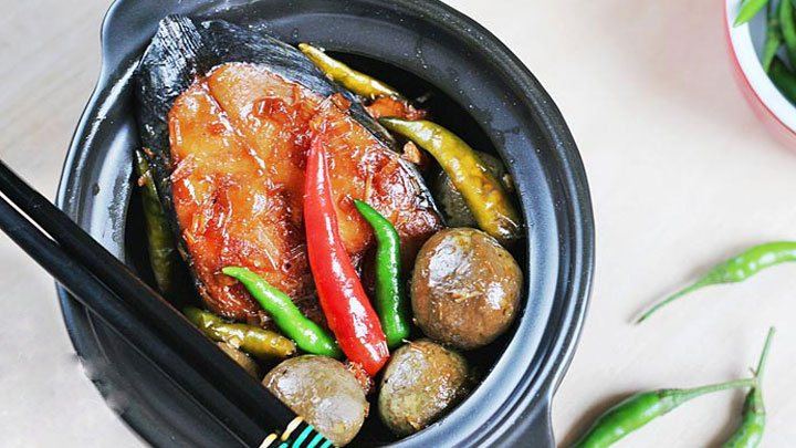 Cá Thu kho sấu