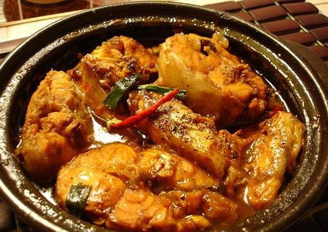 Cá trắm kho tương