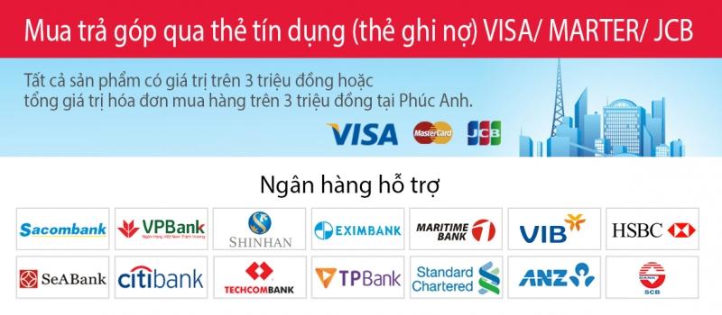 Trả góp qua thẻ tín dụng